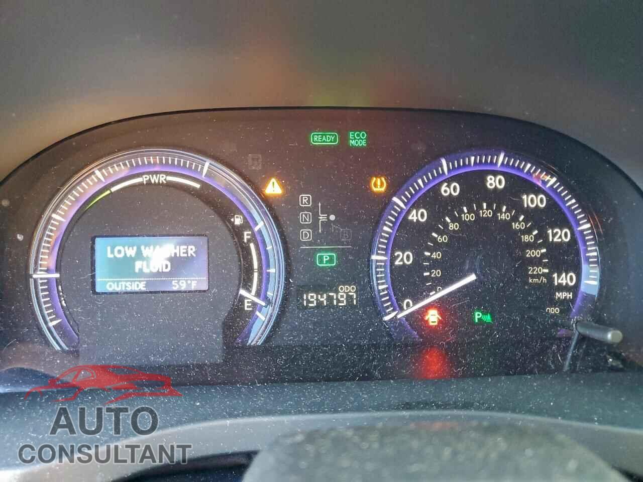 LEXUS HS 2010 - JTHBB1BA7A2034357