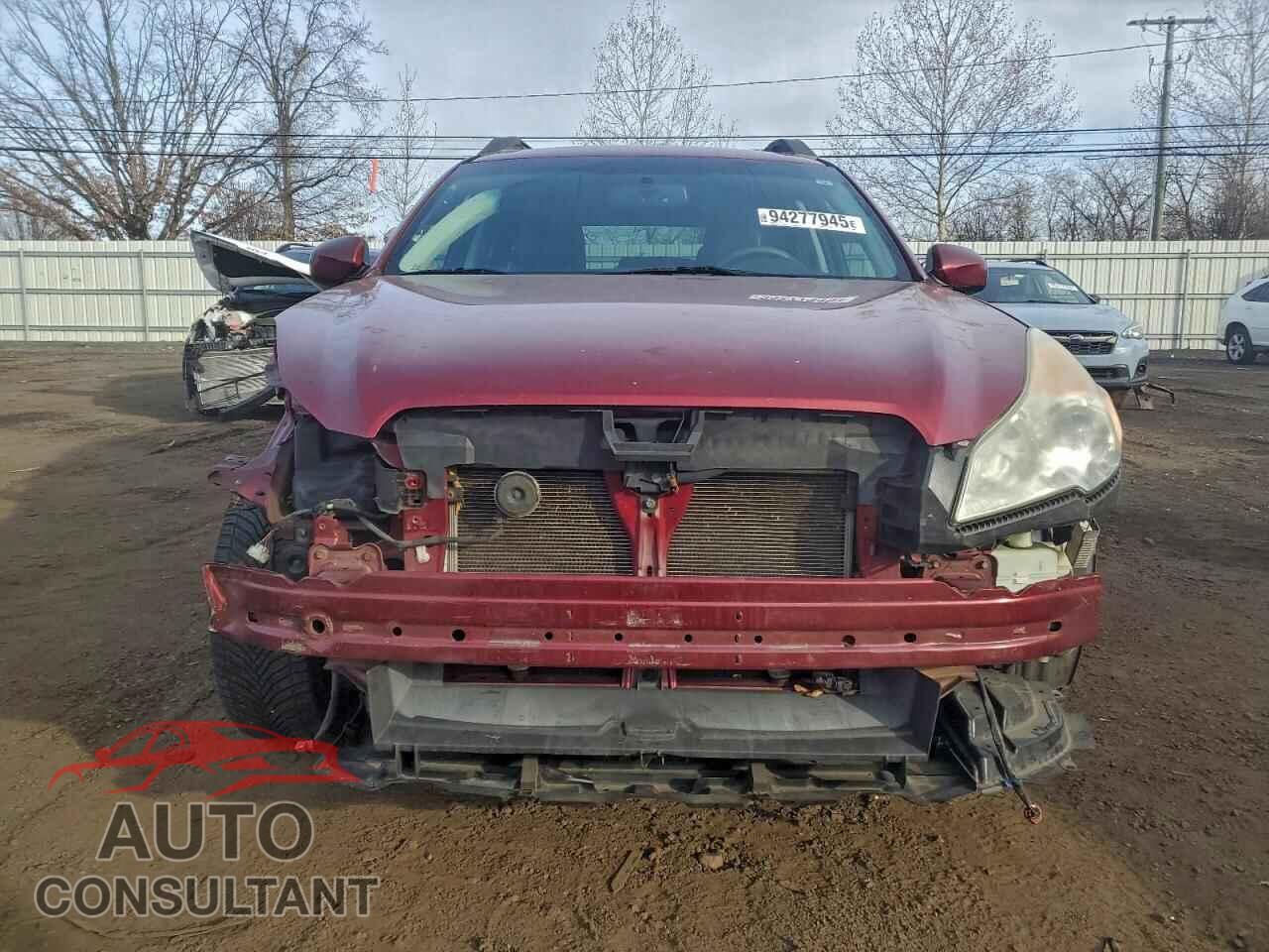 SUBARU OUTBACK 2012 - 4S4BRBLC8C3296402