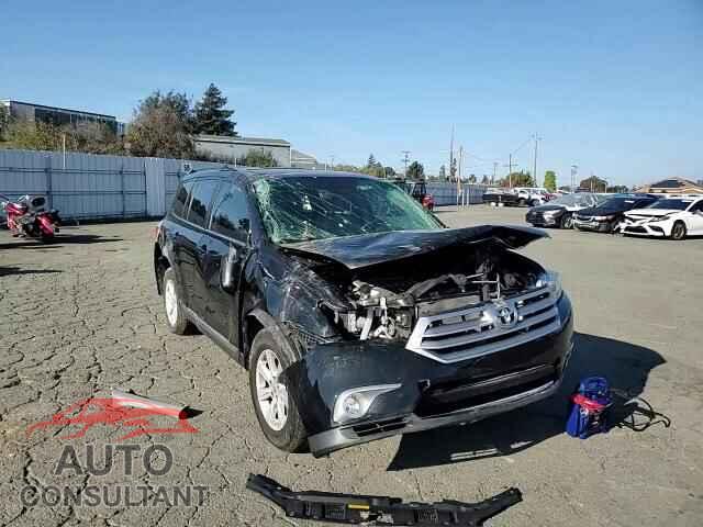 TOYOTA HIGHLANDER 2013 - 5TDZK3EH8DS108743