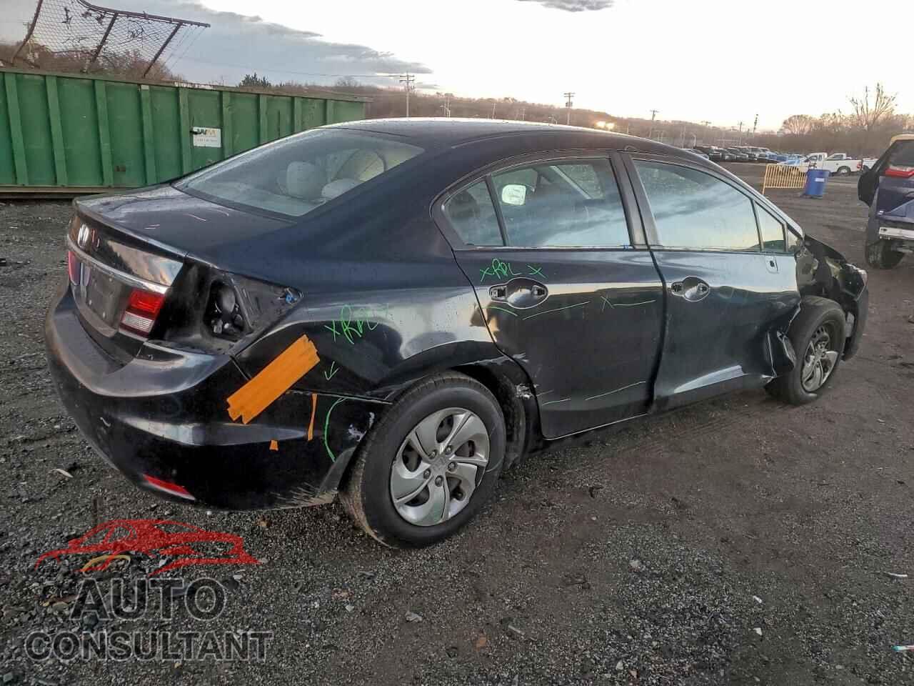HONDA CIVIC 2014 - 2HGFB2F55EH504373