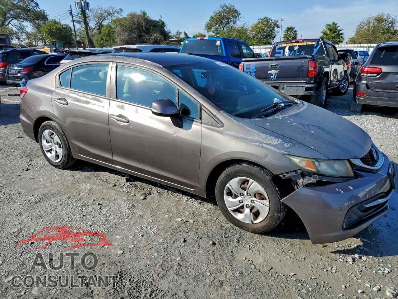 HONDA CIVIC 2013 - 2HGFB2F56DH552611