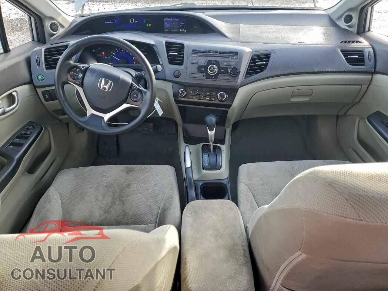 HONDA CIVIC 2012 - 19XFB2F81CE036885