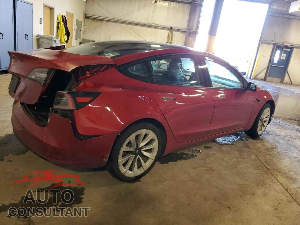 TESLA MODEL 3 2022 - 5YJ3E1EA7NF191379