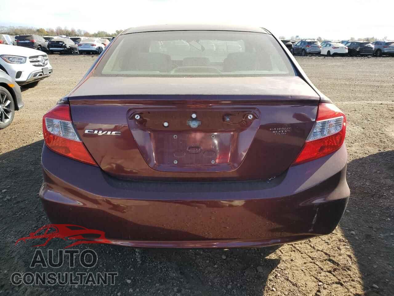 HONDA CIVIC 2012 - JHMFB2F54CS003672
