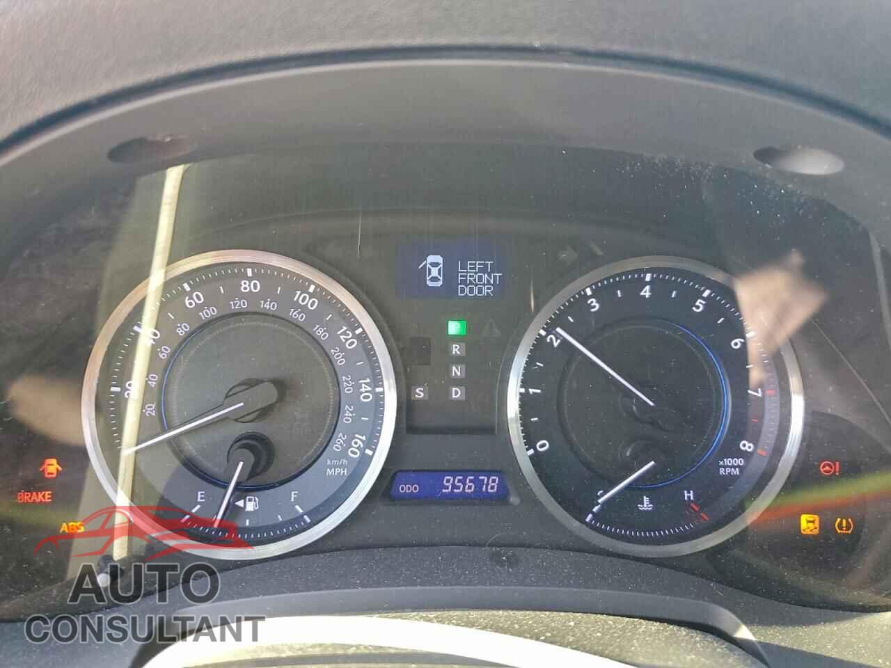 LEXUS IS 2012 - JTHBF5C23C5163071