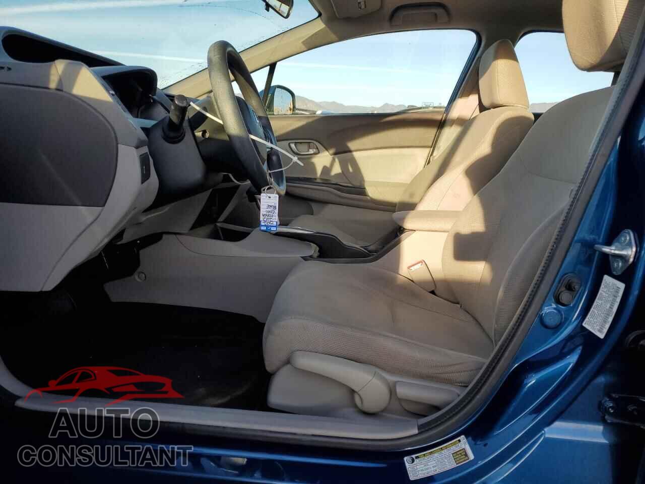 HONDA CIVIC 2012 - 19XFB2F52CE367349