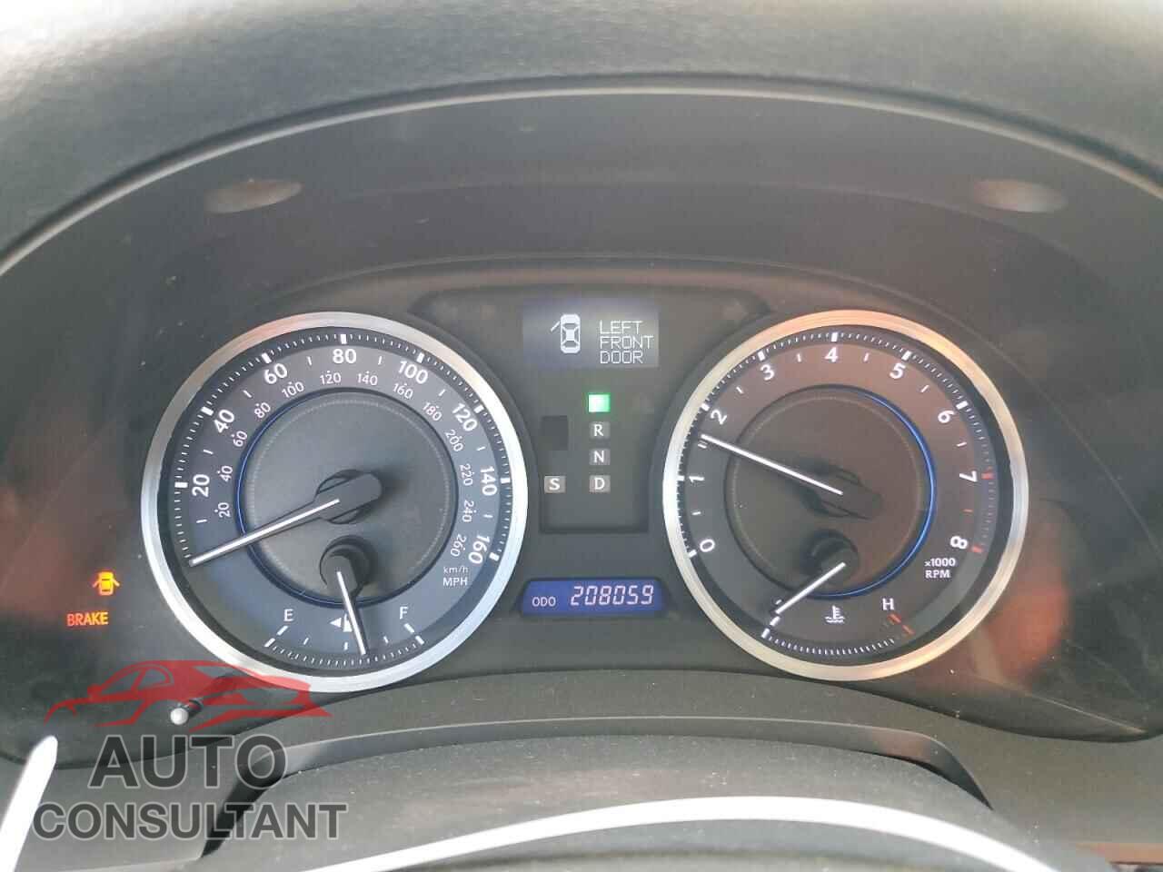 LEXUS IS 2012 - JTHBF5C20C5158359