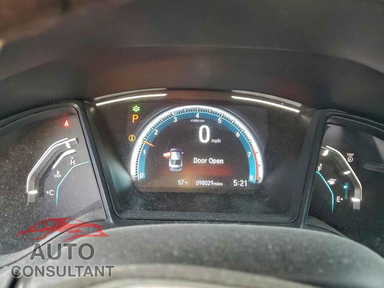 HONDA CIVIC 2019 - 19XFC2F66KE024161