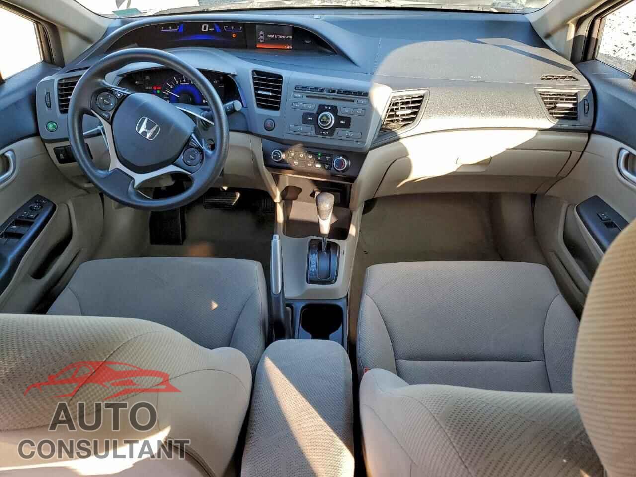 HONDA CIVIC 2012 - 19XFB2F54CE309954