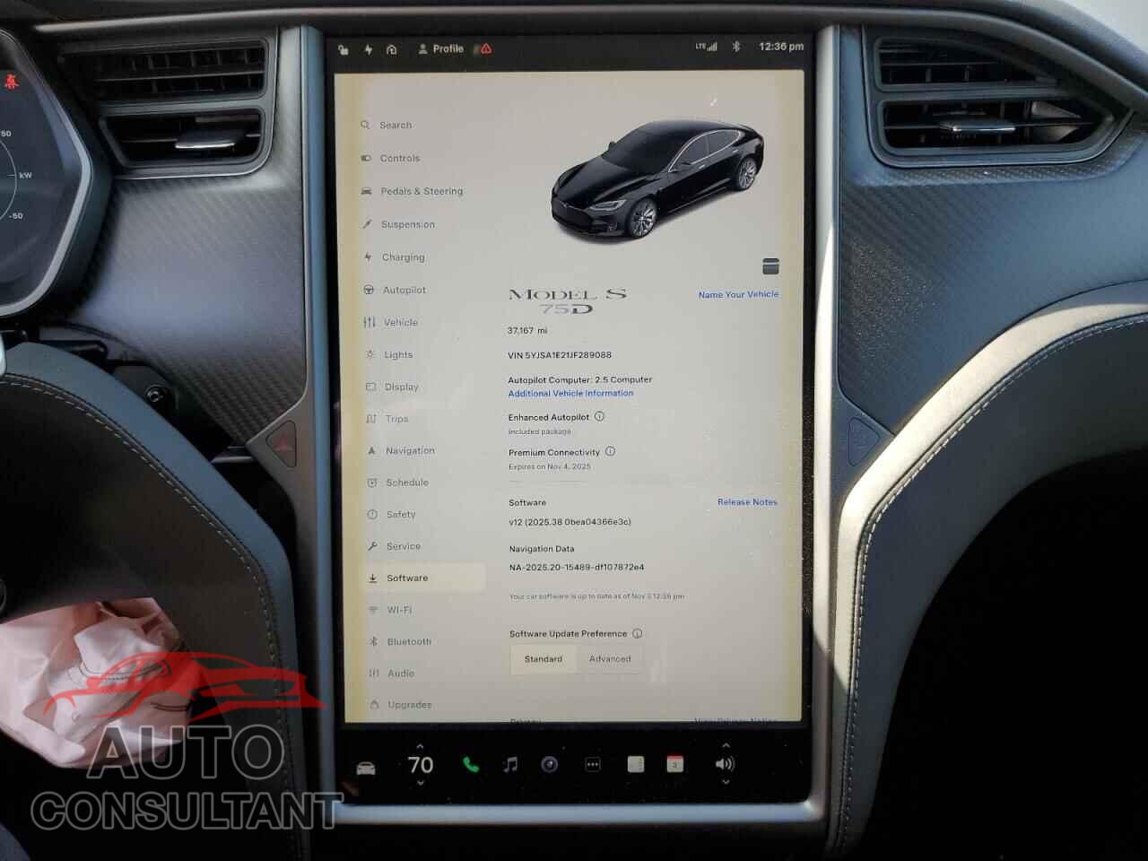 TESLA MODEL S 2018 - 5YJSA1E21JF289088