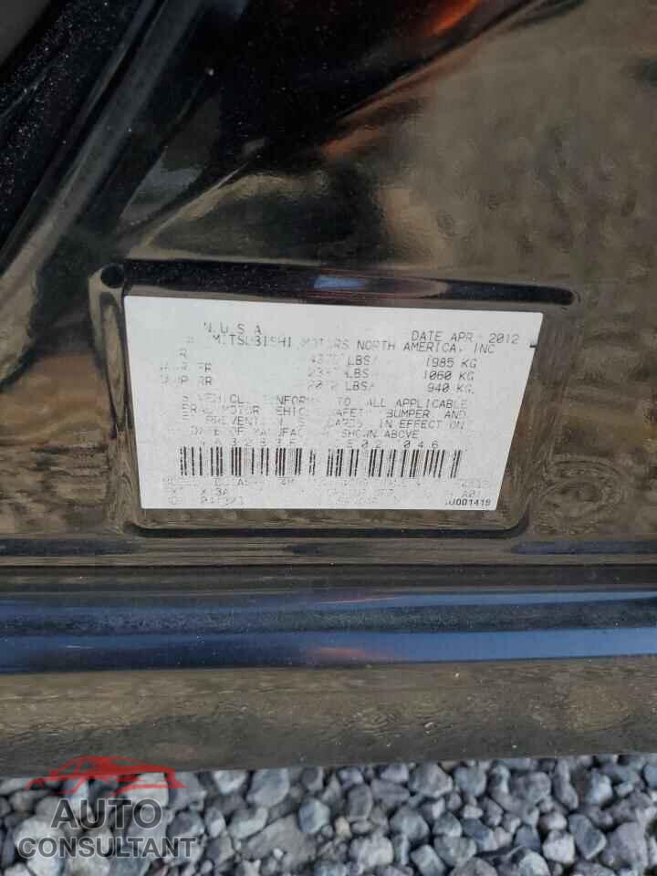 MITSUBISHI GALANT 2012 - 4A32B3FF0CE021046
