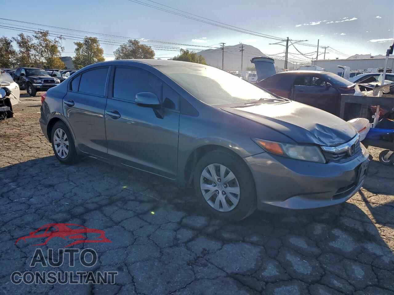 HONDA CIVIC 2012 - 19XFB2F56CE365278