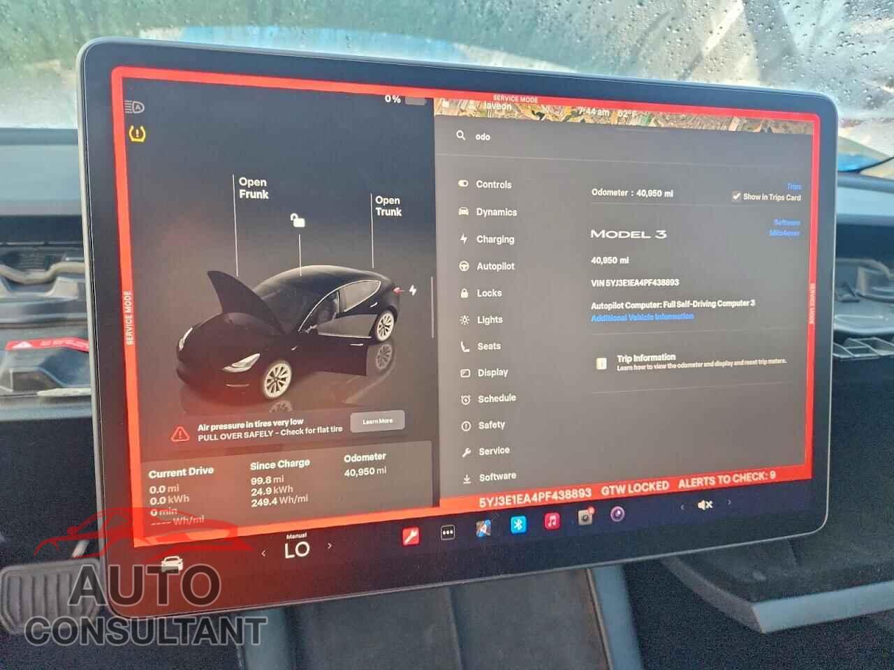 TESLA MODEL 3 2023 - 5YJ3E1EA4PF438893