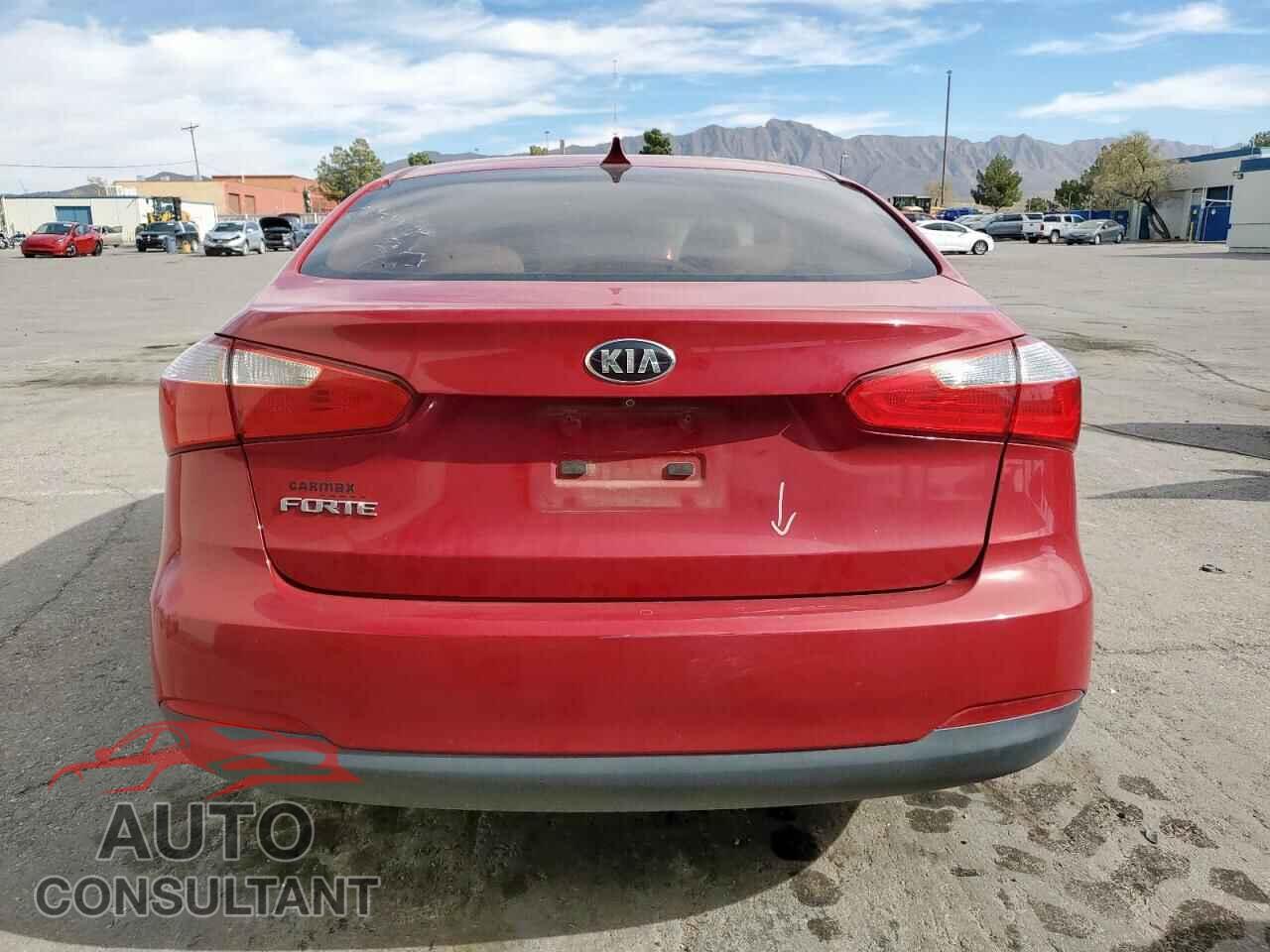 KIA FORTE 2016 - KNAFX4A69G5553997