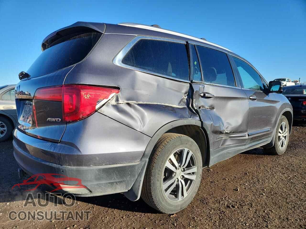 HONDA PILOT 2016 - 5FNYF6H71GB508236