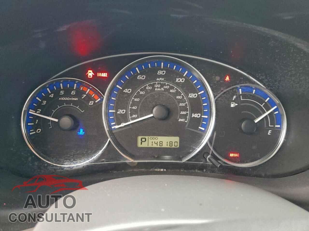 SUBARU FORESTER 2011 - JF2SHBDC8BH711808