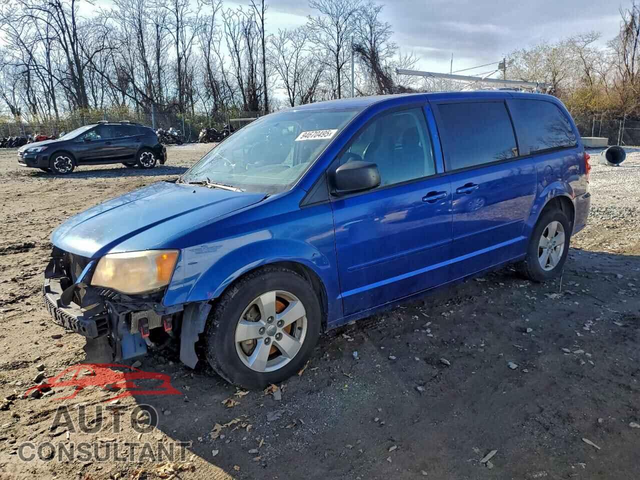 DODGE CARAVAN 2013 - 2C4RDGBG6DR791595