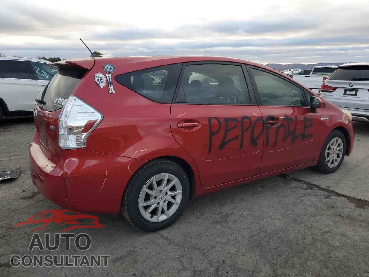TOYOTA PRIUS 2012 - JTDZN3EU2C3123582