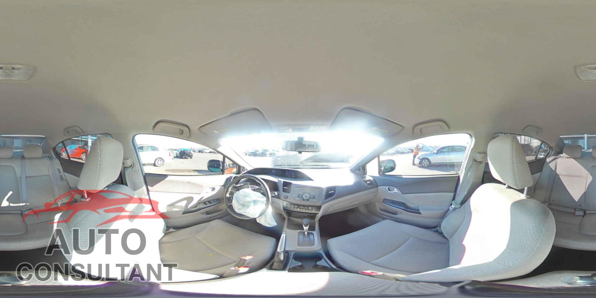 HONDA CIVIC 2012 - JHMFB4F25CS000474