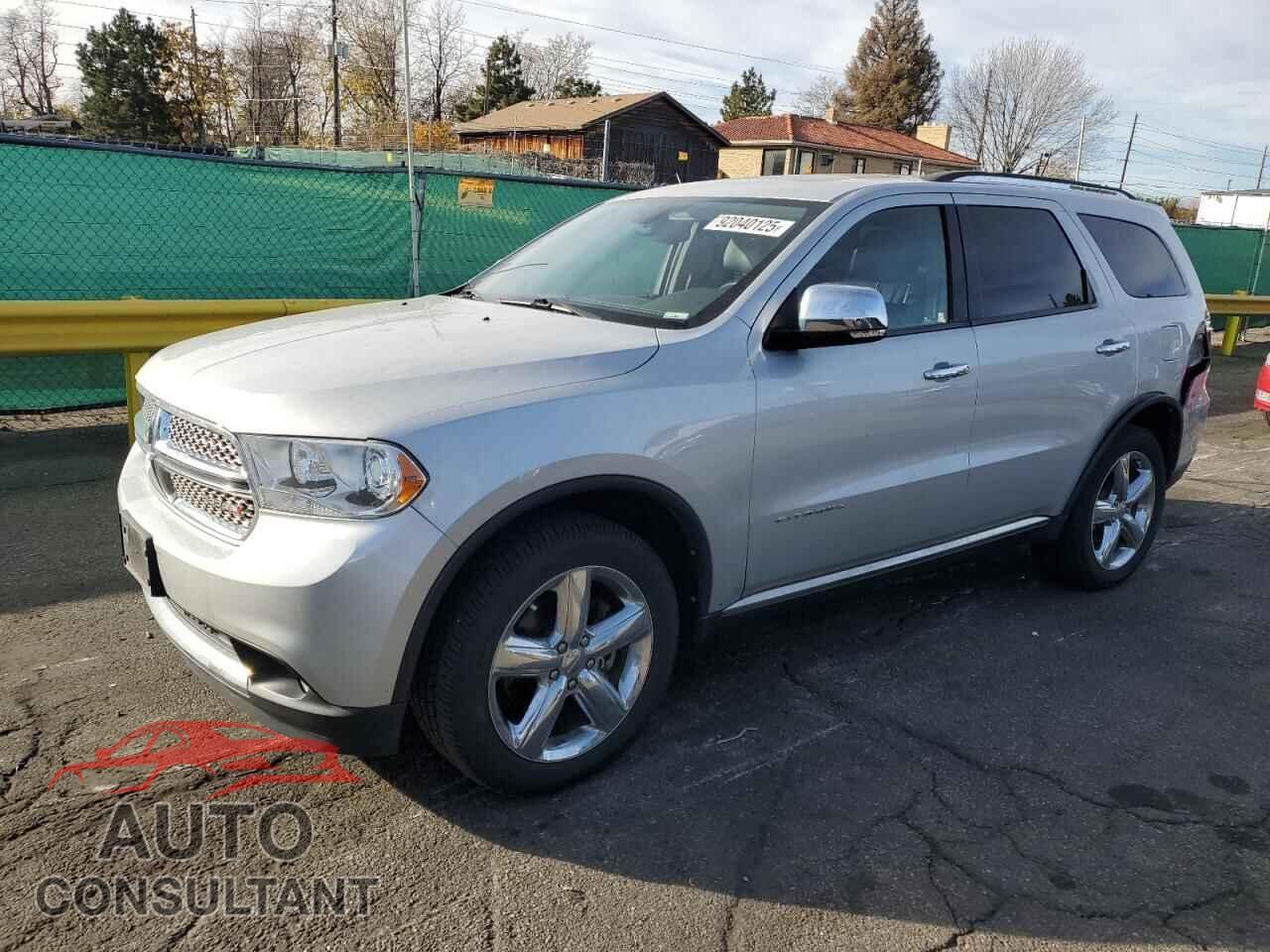 DODGE DURANGO 2012 - 1C4SDJET7CC278712