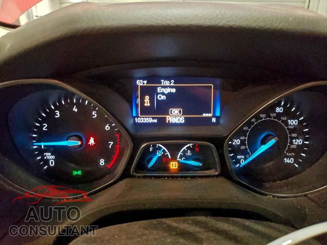FORD FOCUS 2017 - 1FADP3FEXHL277319