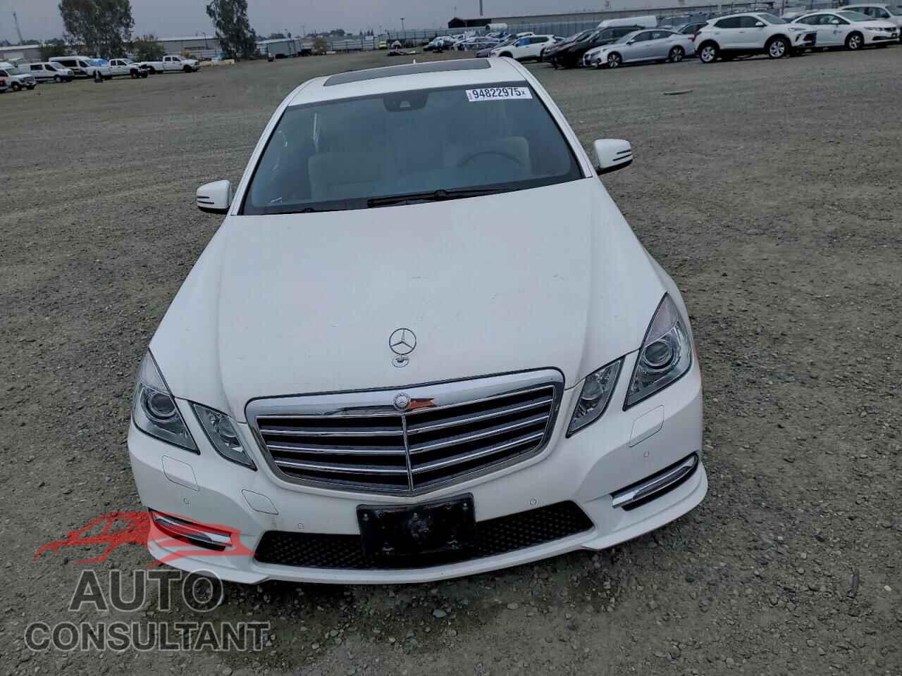 MERCEDES-BENZ E-CLASS 2013 - WDDHF5KBXDA670125