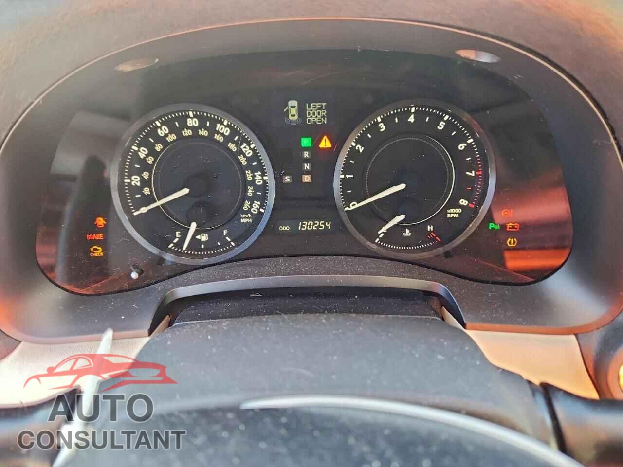 LEXUS IS 2010 - JTHFE2C22A2503635