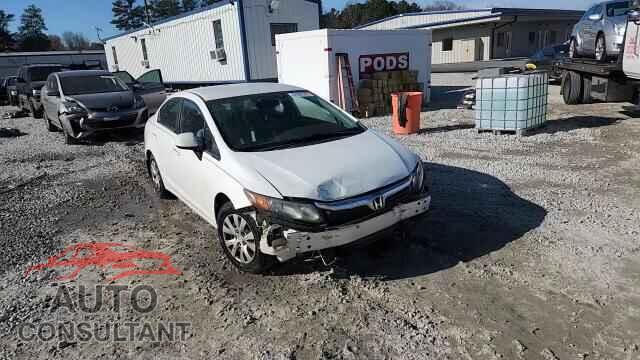 HONDA CIVIC 2012 - 19XFB2F53CE011699