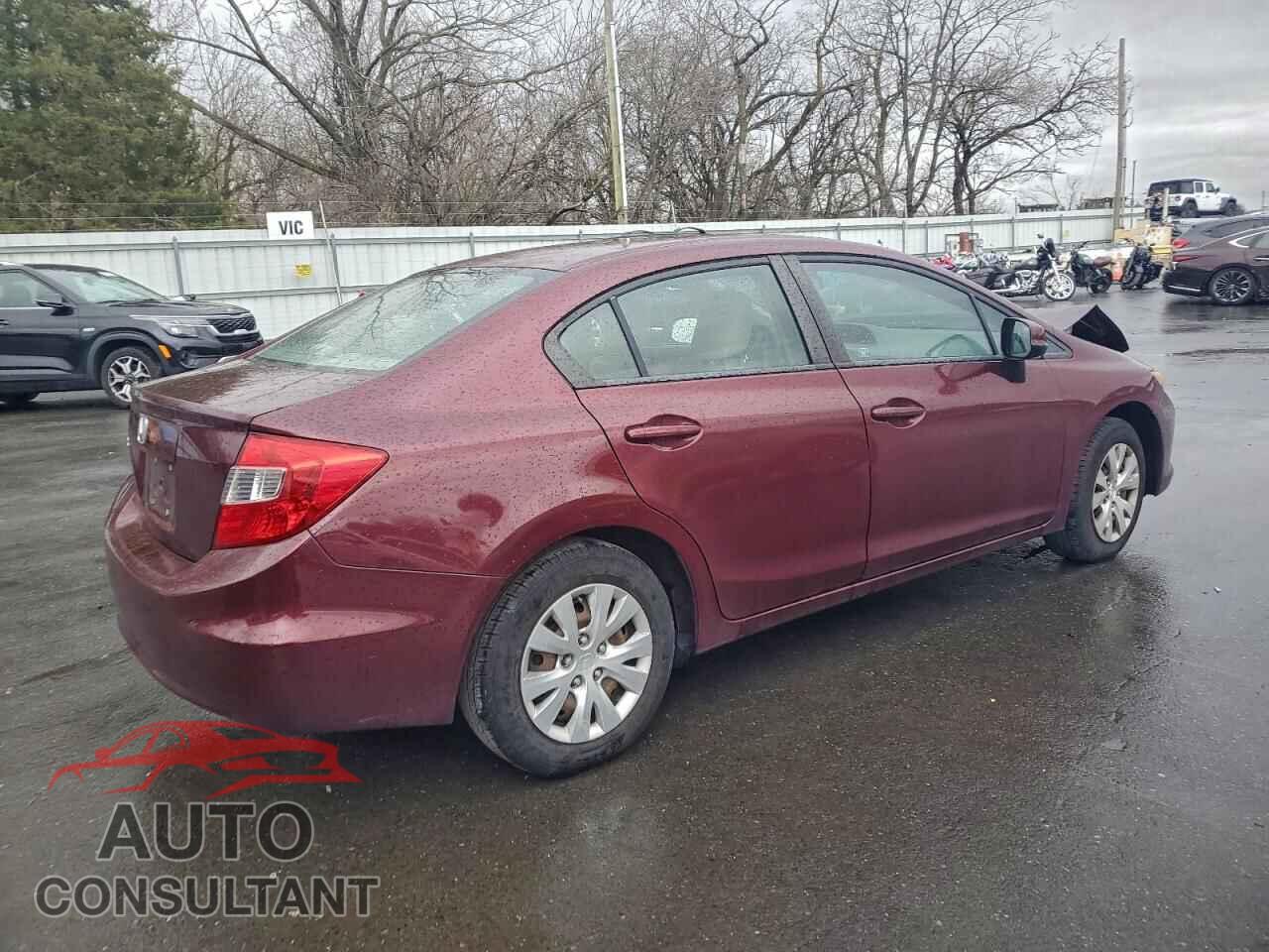 HONDA CIVIC 2012 - 2HGFB2F5XCH582709