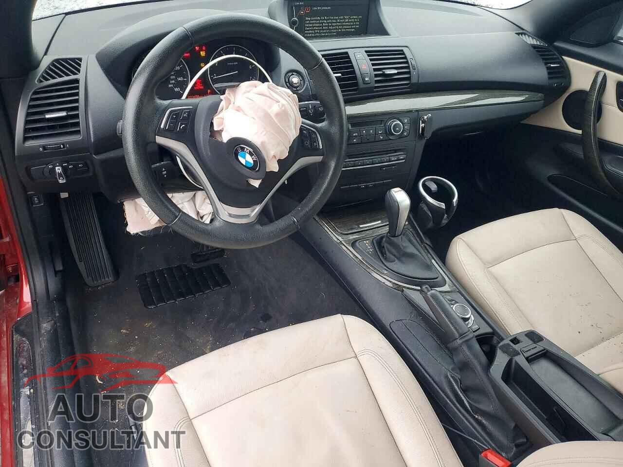 BMW 1 SERIES 2013 - WBAUN1C52DVR01005