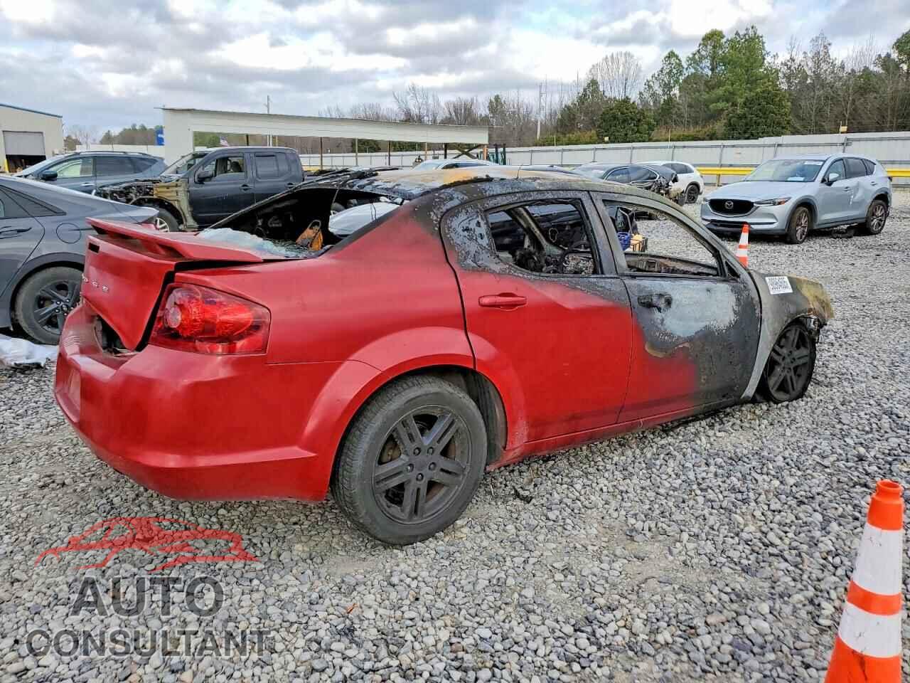 DODGE AVENGER 2012 - 1C3CDZCB8CN126203