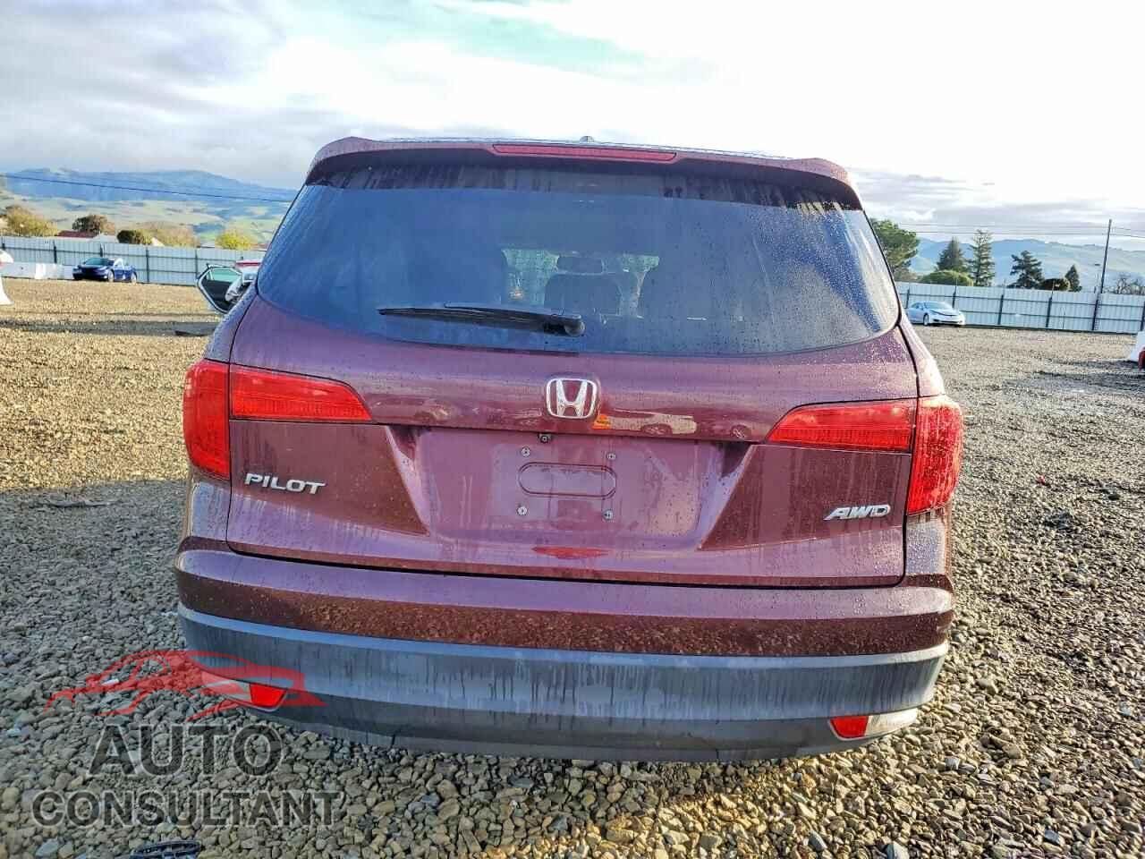 HONDA PILOT 2017 - 5FNYF6H57HB043137