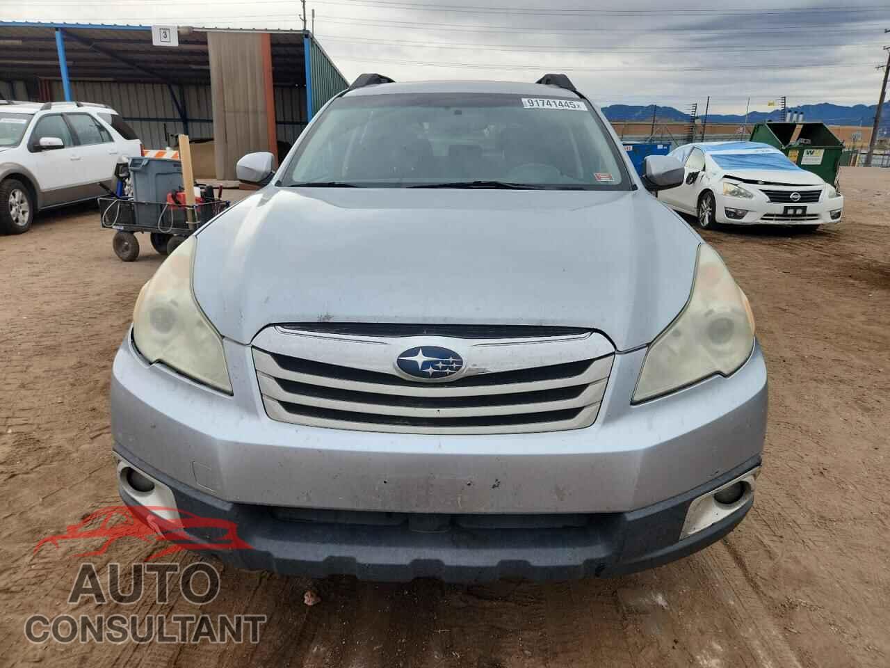 SUBARU OUTBACK 2012 - 4S4BRBCC9C3280662