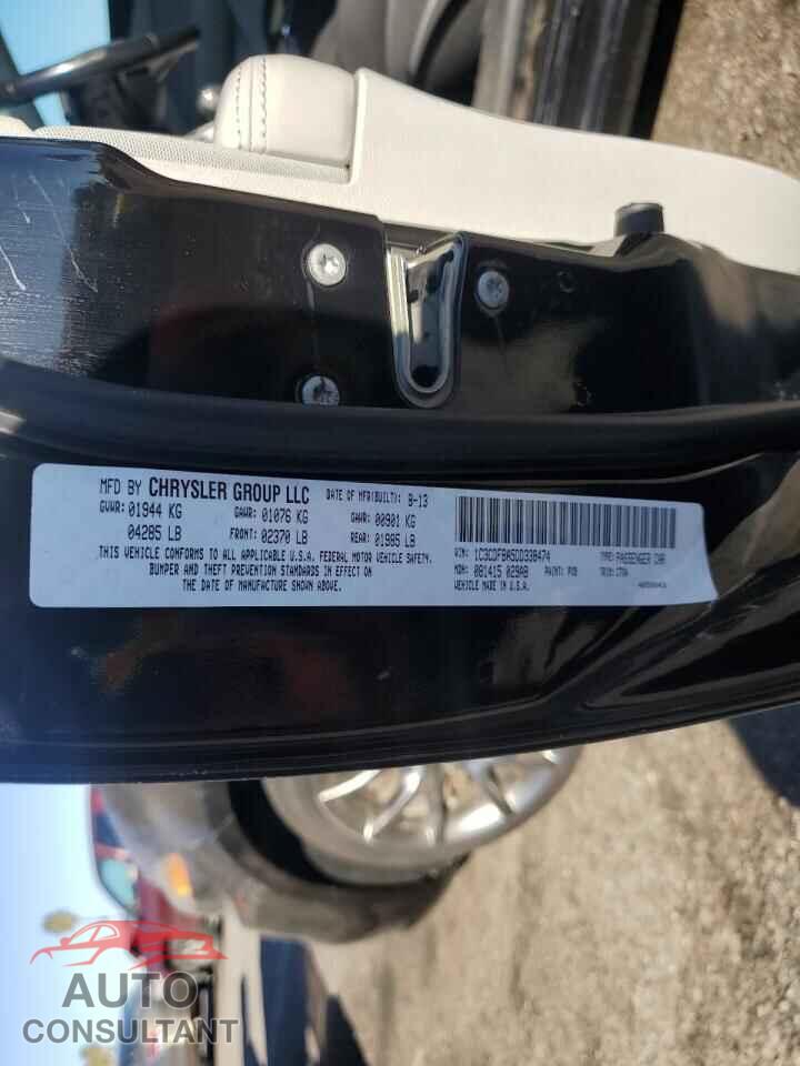 DODGE DART 2013 - 1C3CDFBA5DD338474