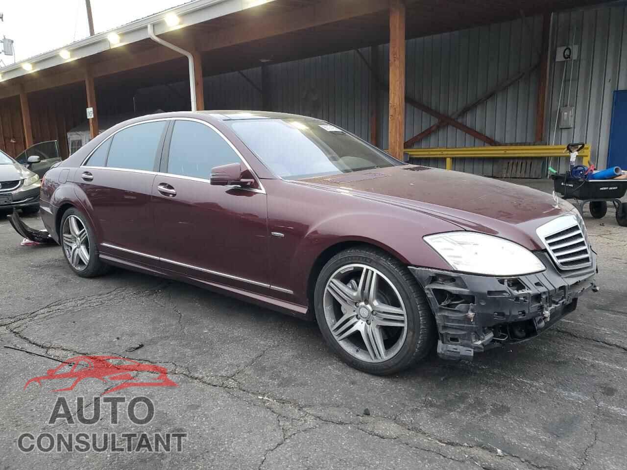 MERCEDES-BENZ S-CLASS 2012 - WDDNG9EBXCA437976