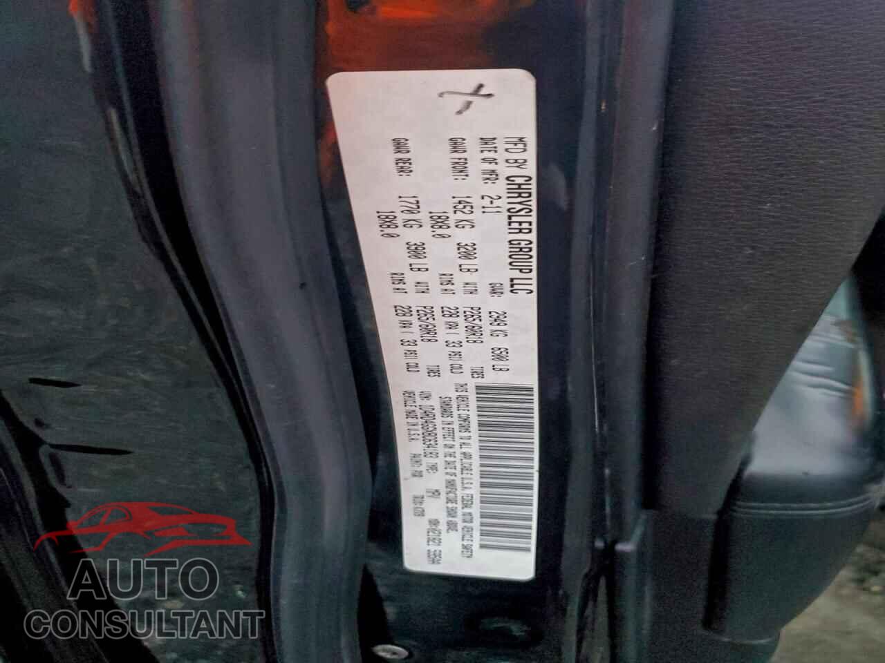 DODGE DURANGO 2011 - 1D4RD4GGXBC634183
