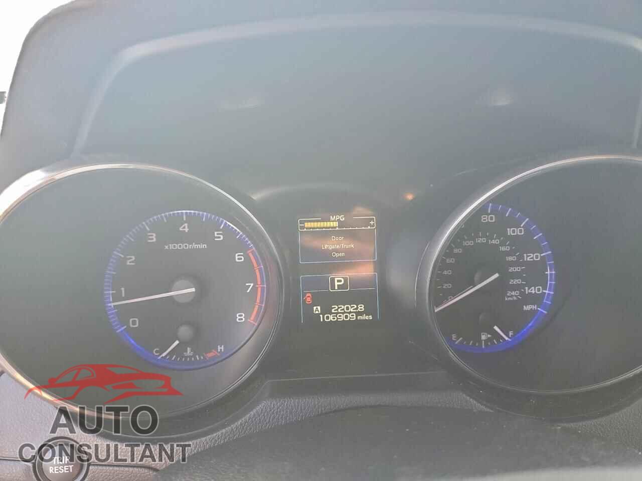SUBARU OUTBACK 2015 - 4S4BSAJCXF3279347