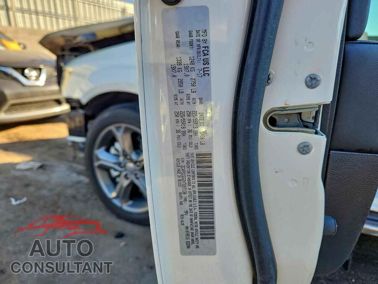 DODGE JOURNEY 2017 - 3C4PDCGG2HT697130