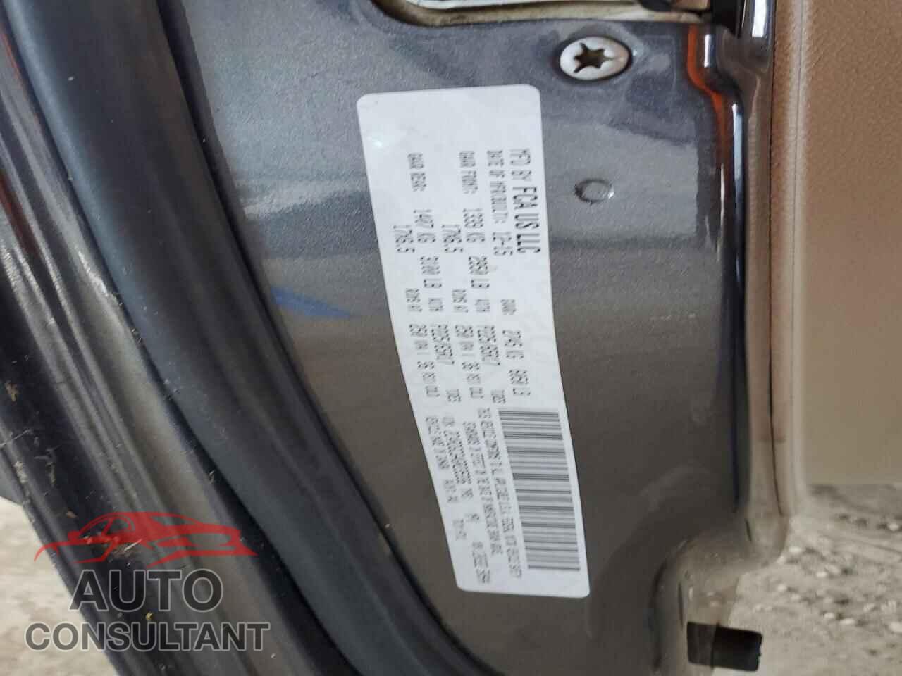 DODGE CARAVAN 2016 - 2C4RDGCG4GR235336