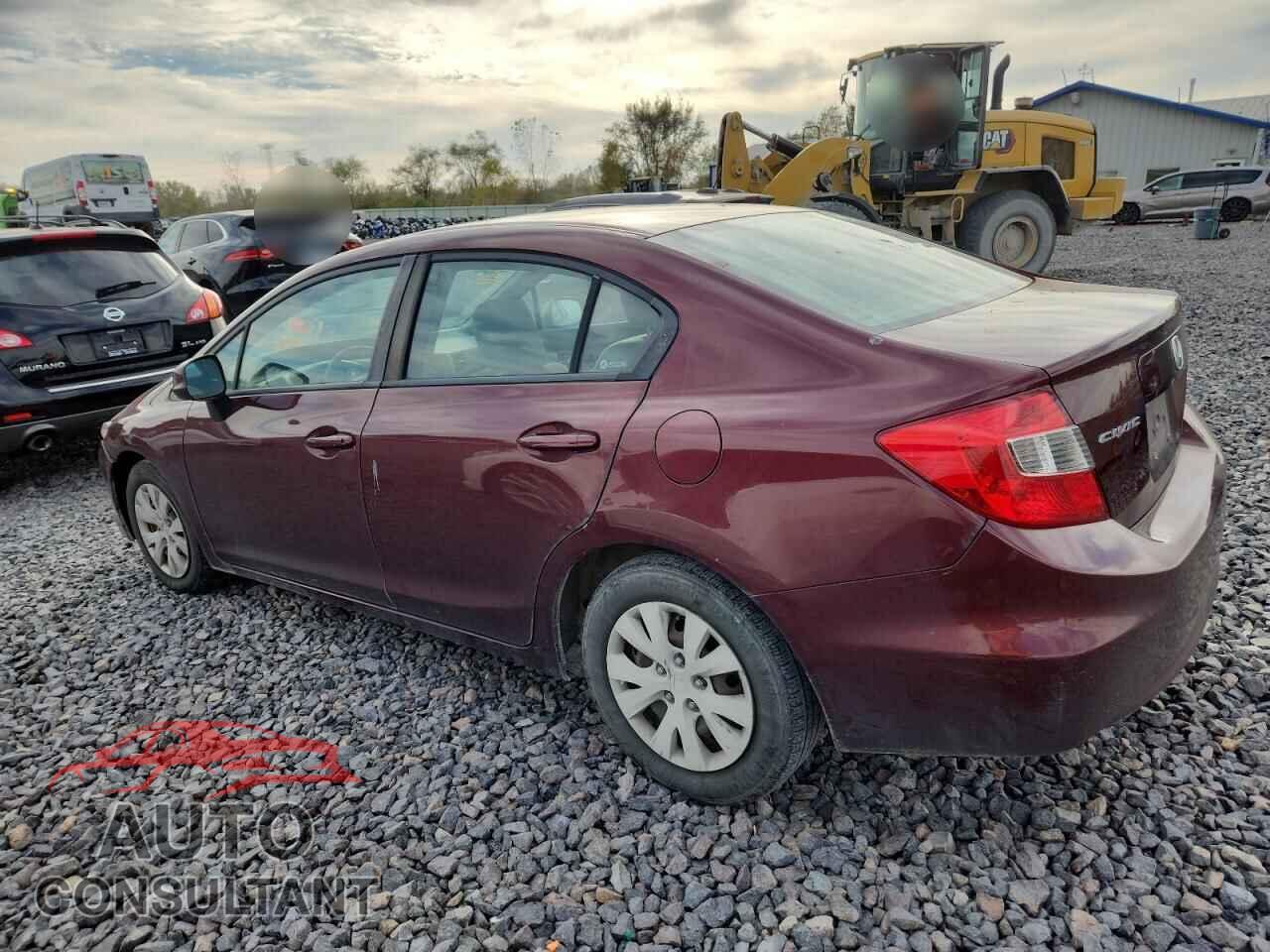 HONDA CIVIC 2012 - 19XFB2F56CE069872