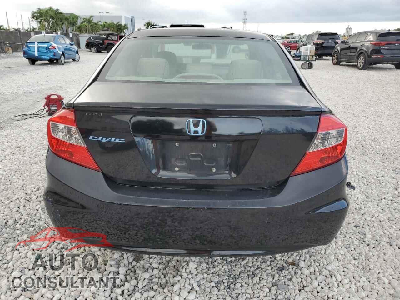 HONDA CIVIC 2012 - 19XFB2F56CE092245