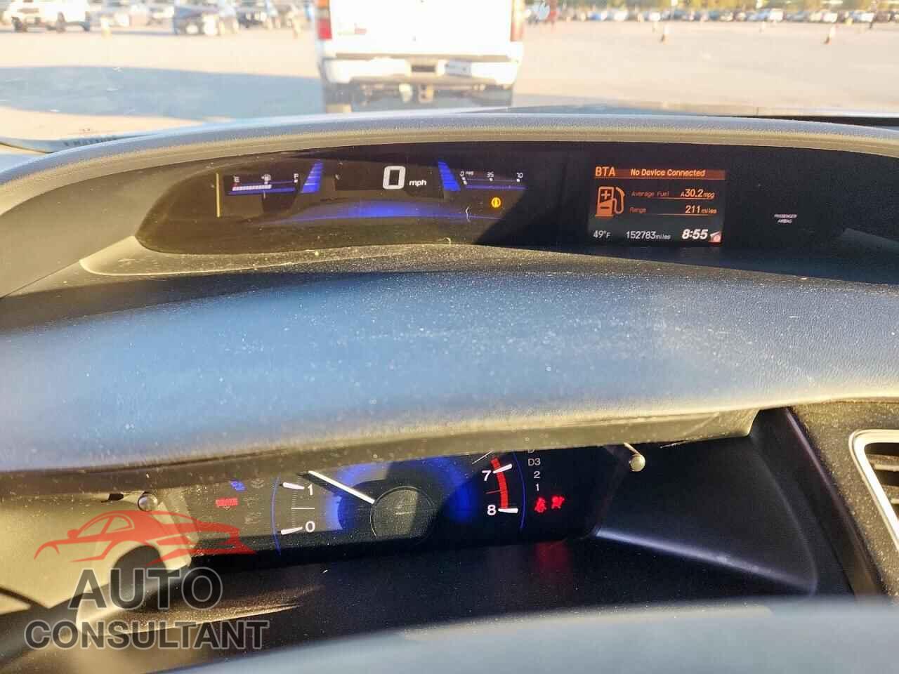 HONDA CIVIC 2013 - 19XFB2F58DE054789