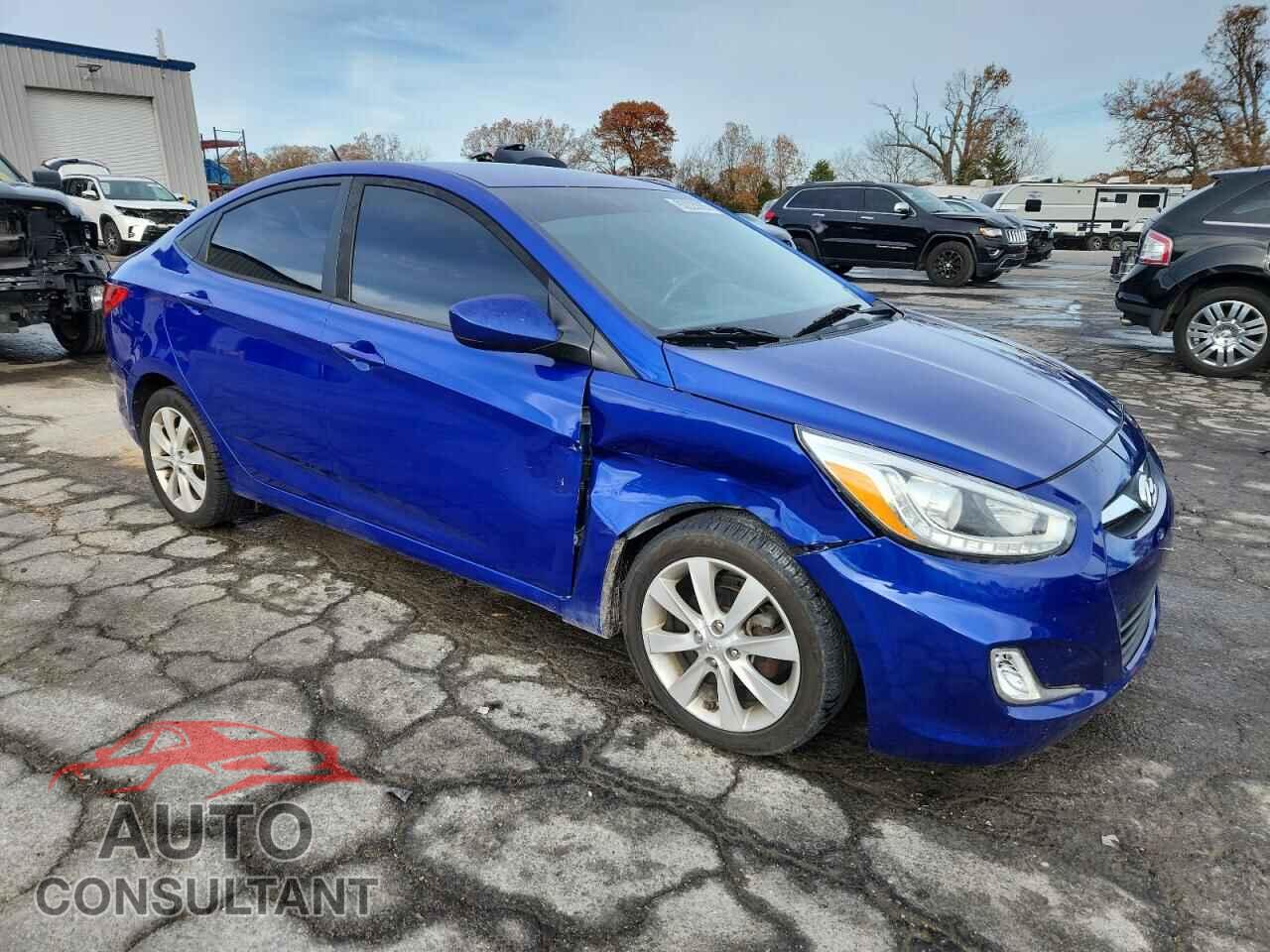 HYUNDAI ACCENT 2014 - KMHCU4AE3EU633266