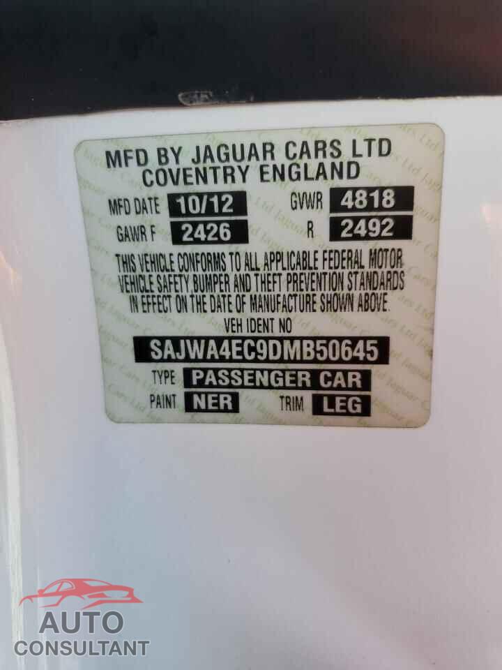 JAGUAR XKR 2013 - SAJWA4EC9DMB50645