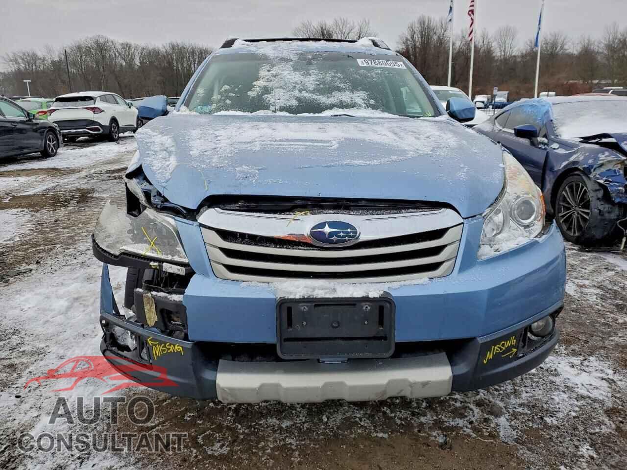 SUBARU OUTBACK 2011 - 4S4BRBLC9B3353608