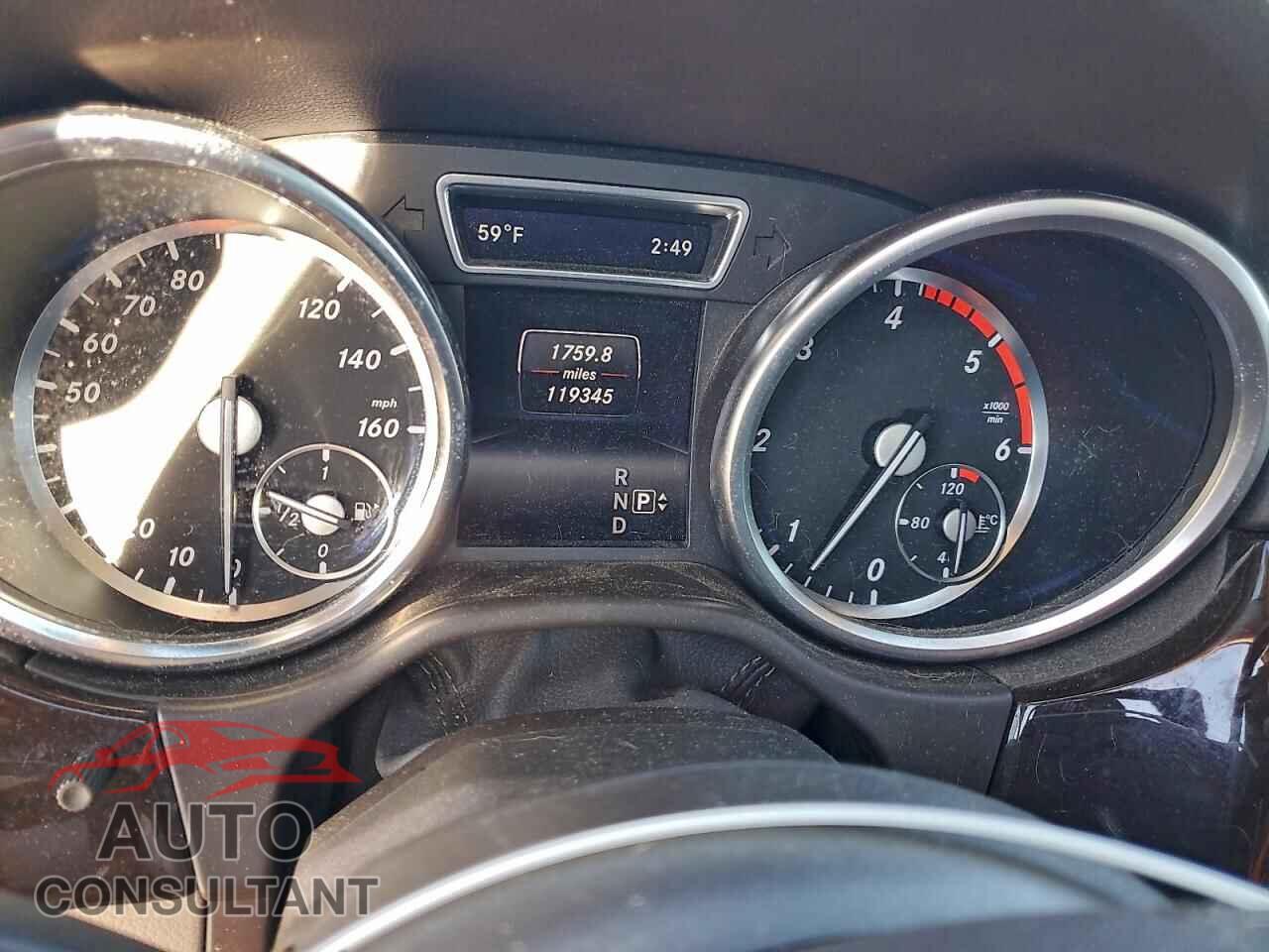 MERCEDES-BENZ M-CLASS 2015 - 4JGDA0EB4FA473200