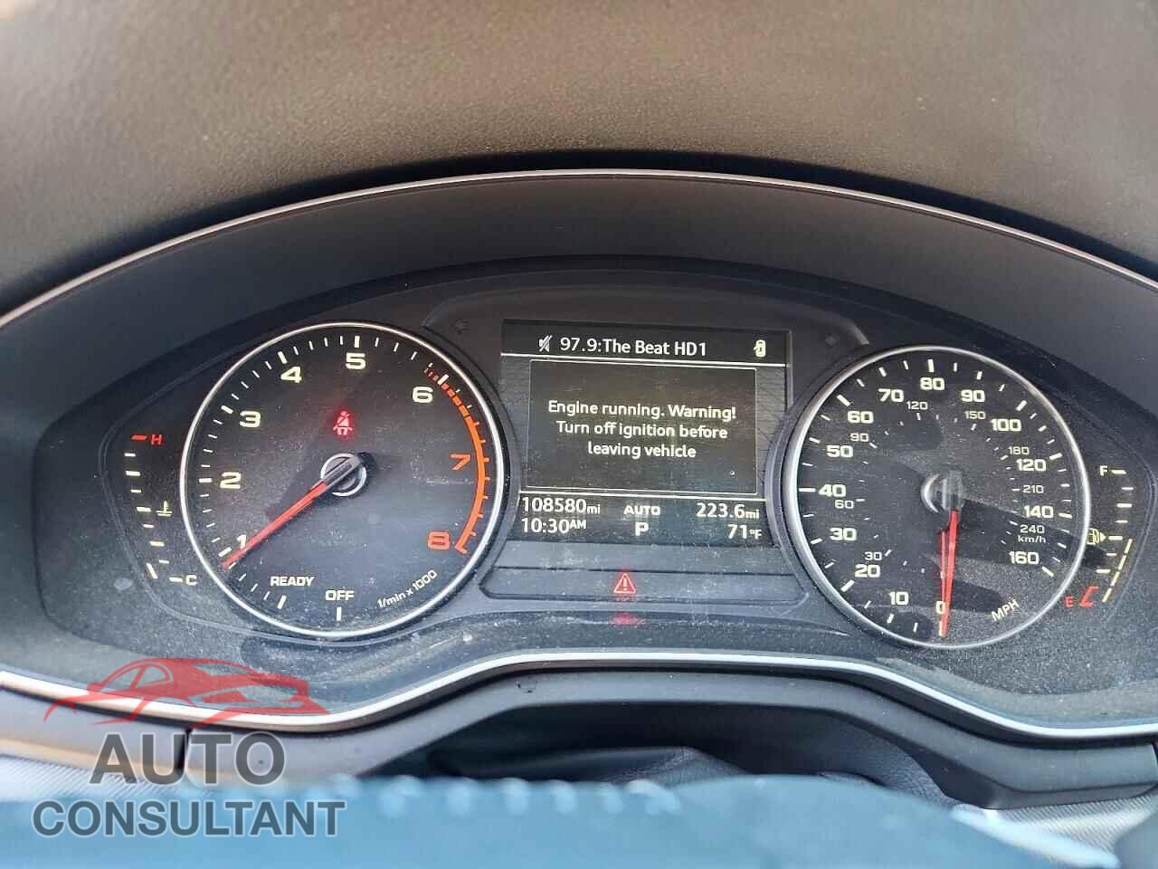 AUDI A4 2017 - WAUGNAF43HN022554