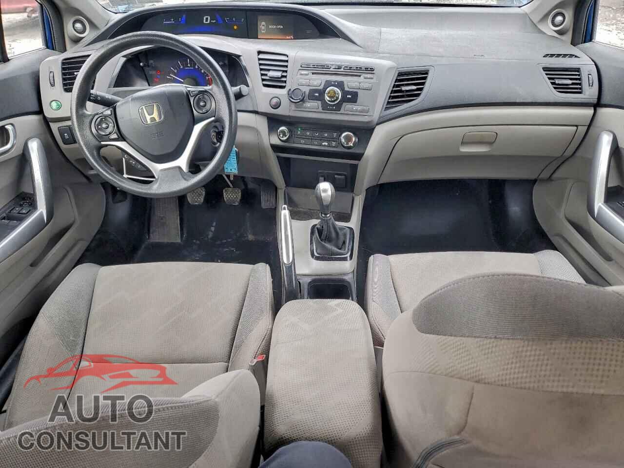 HONDA CIVIC 2012 - 2HGFG3A82CH535277