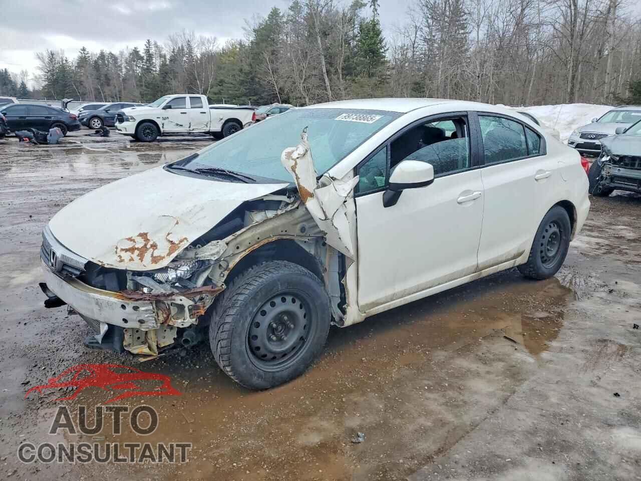 HONDA CIVIC 2012 - 2HGFB2F42CH120636