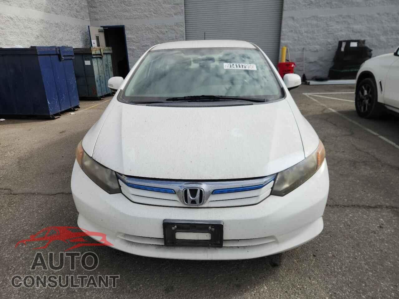 HONDA CIVIC 2012 - JHMFB4F23CS003230
